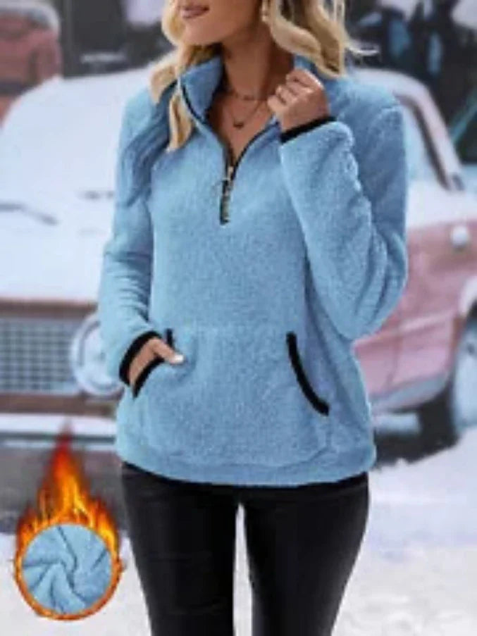 Bénédicte - Soft and Comfortable Sherpa Sweater