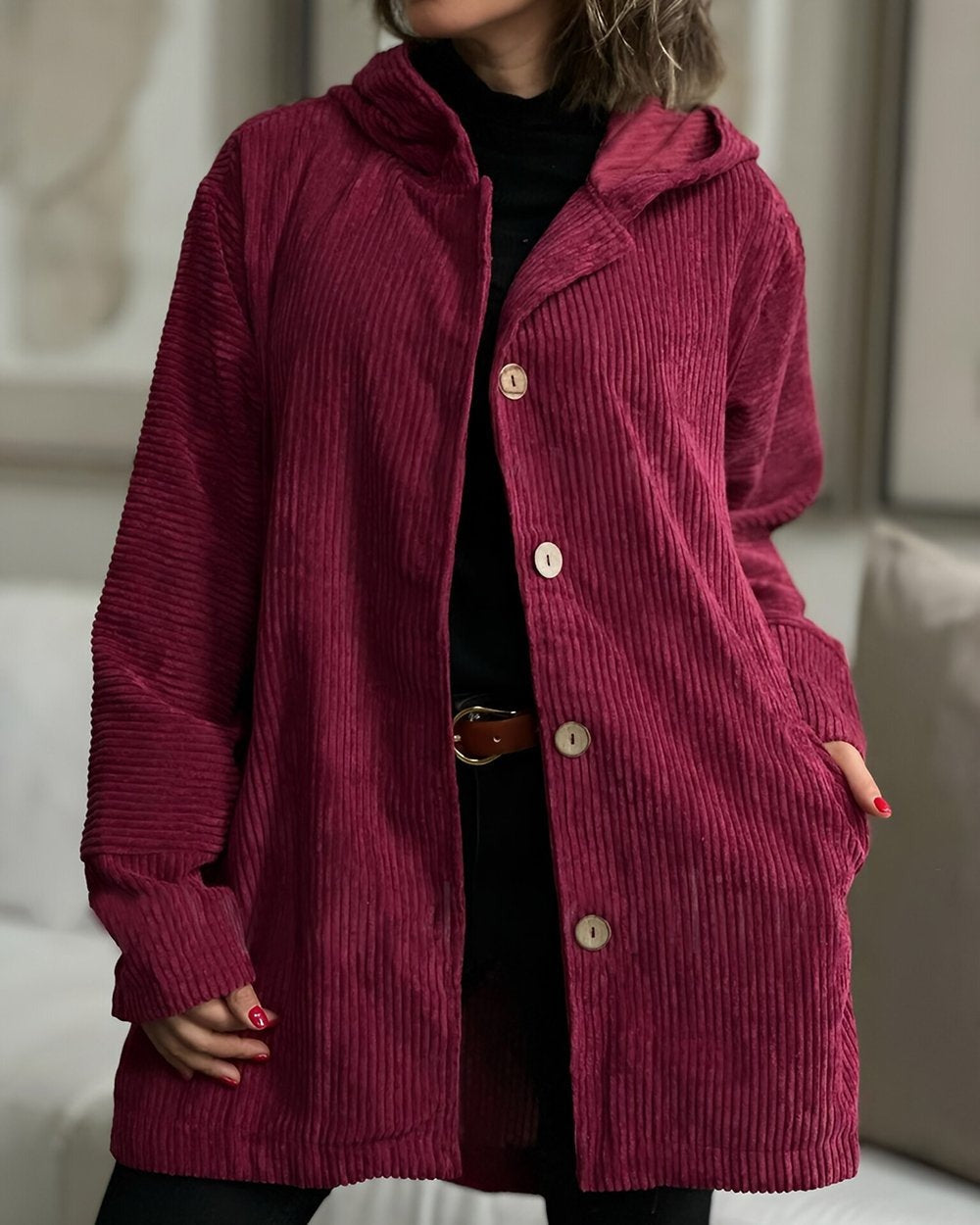 Eleanor™ | Cozy Hooded Everyday Jacket