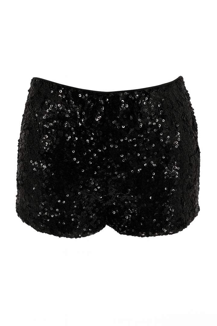 Short brillo negro