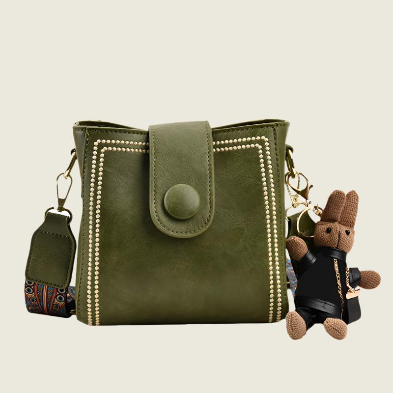 Marguerite - Retro Soft PU Square Bag for Women