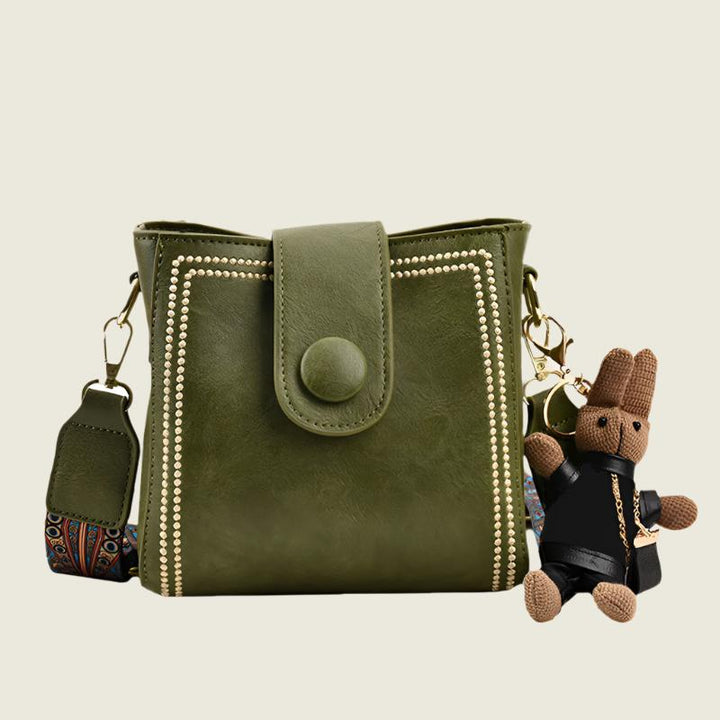 Marguerite - Retro Soft PU Square Bag for Women