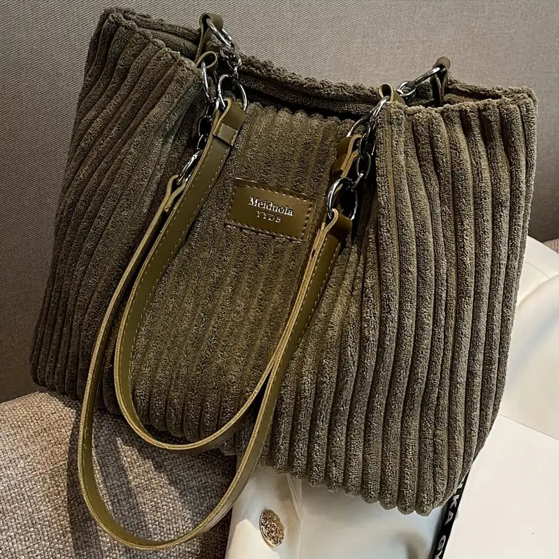 Huguette - Cotton Tote Bag with Drawstrings