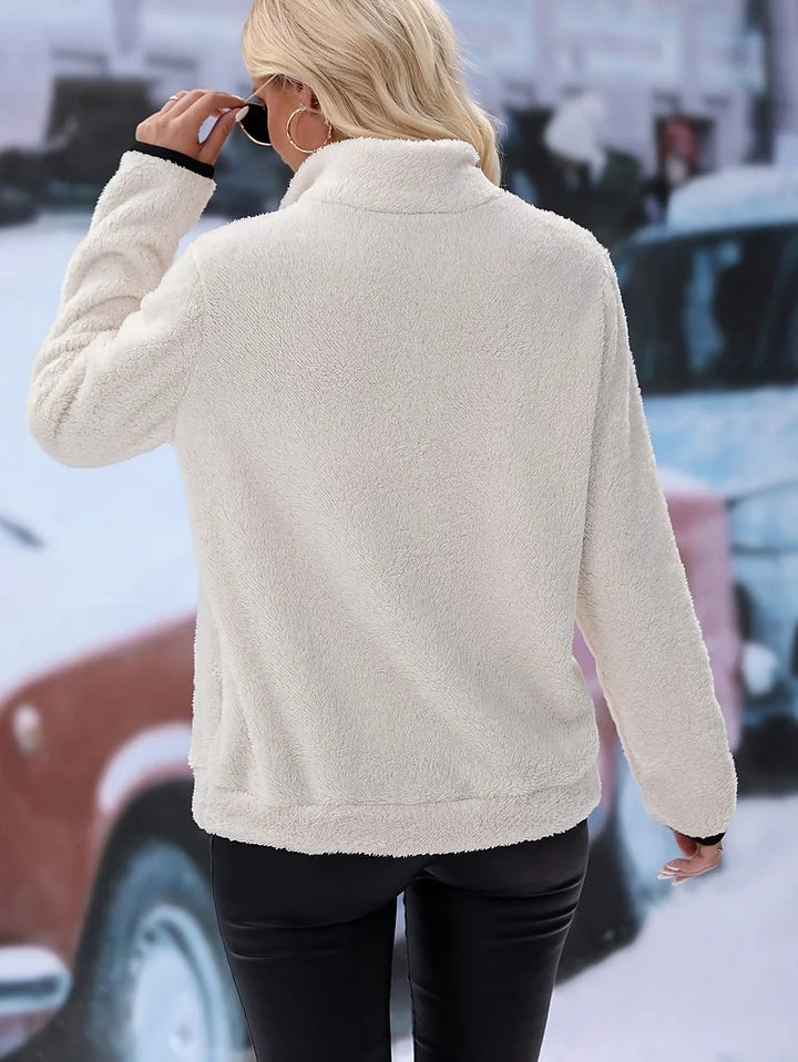 Bénédicte - Soft and Comfortable Sherpa Sweater