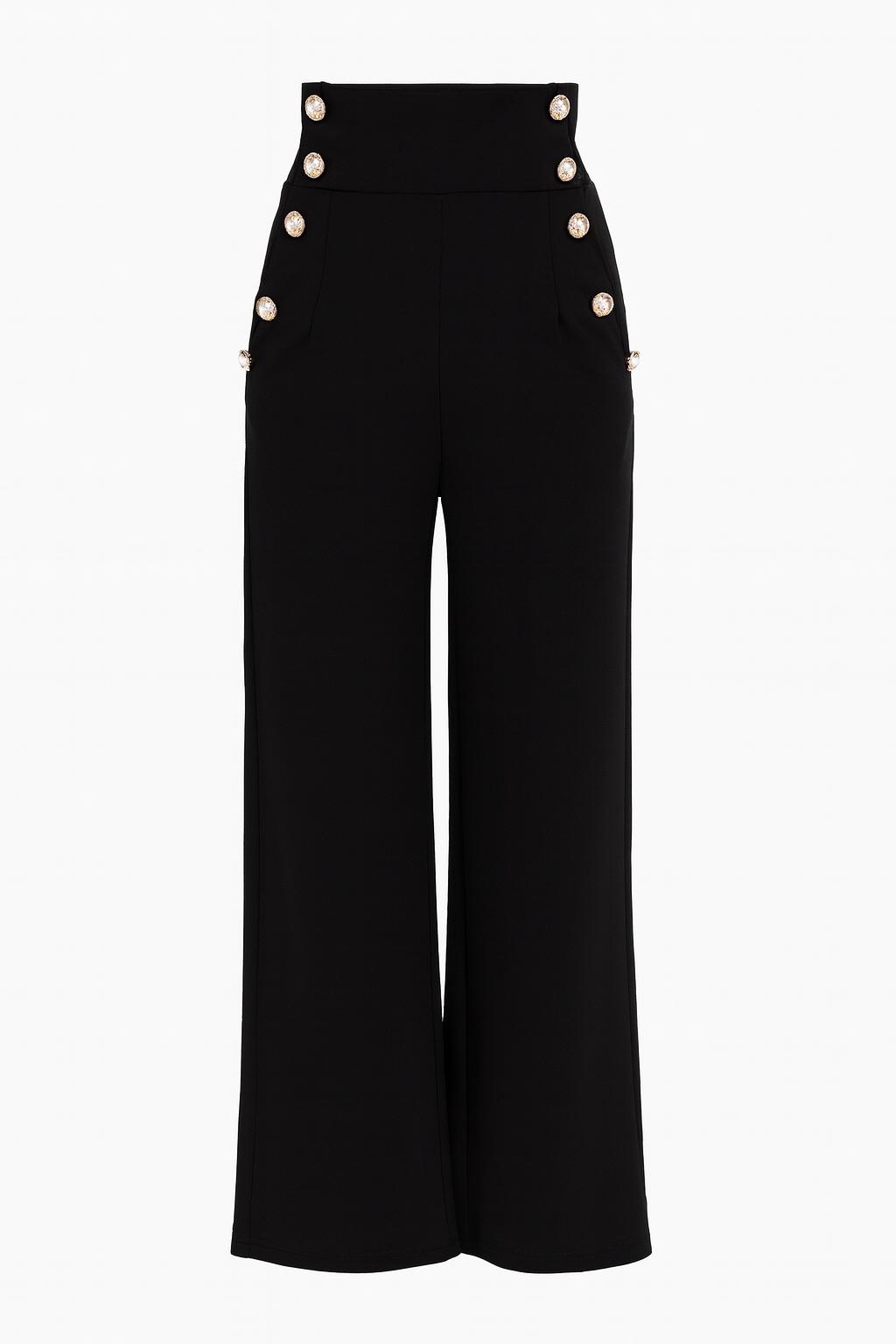 Pantalón botones con elastano