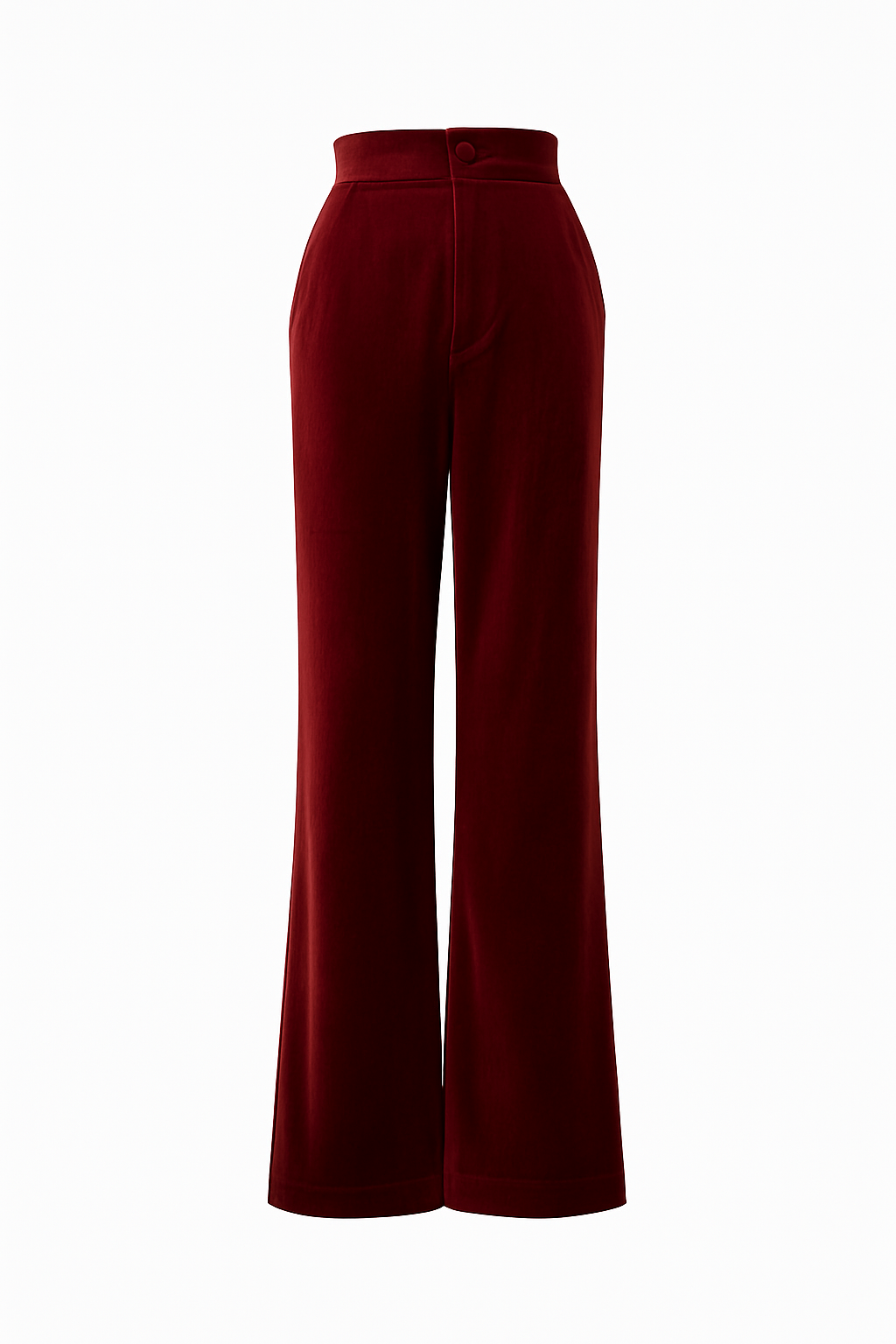 Pantalón terciopelo vino