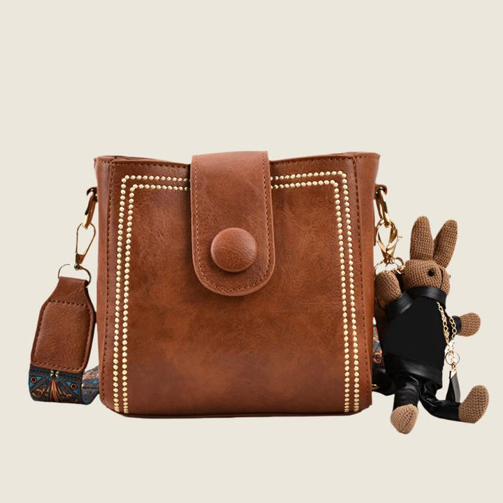 Marguerite - Retro Soft PU Square Bag for Women