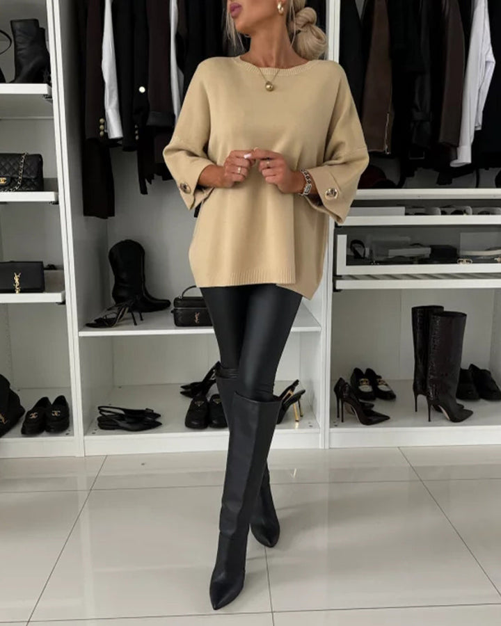 Heleen - Women's Elegant Knit Top