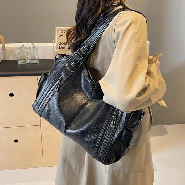 Lucie - Elegant Soft Compartment Women's Handbag