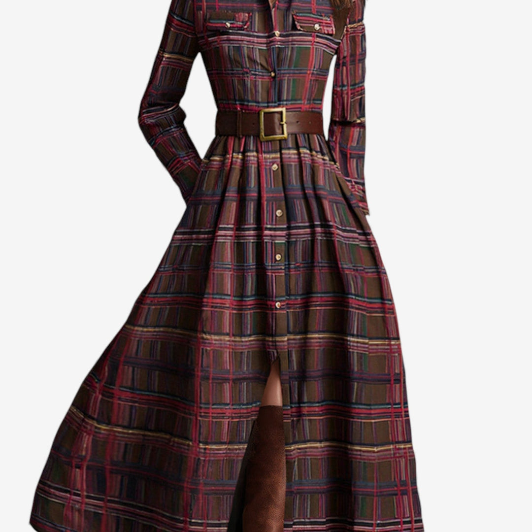 Manuela™ Vestido Camisero Maxi