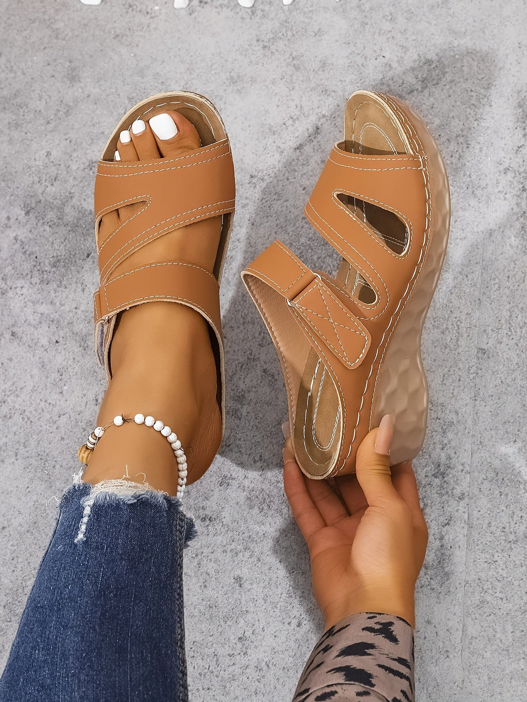 Serilda - Elegant Heeled Sandal with Adjustable Strap