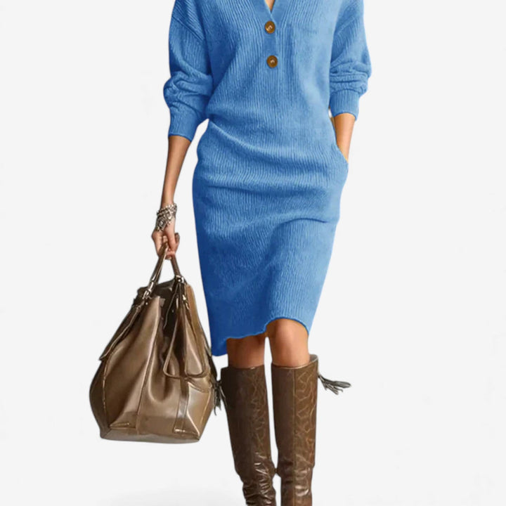 Teresa™ Vestido Midi Abetonado