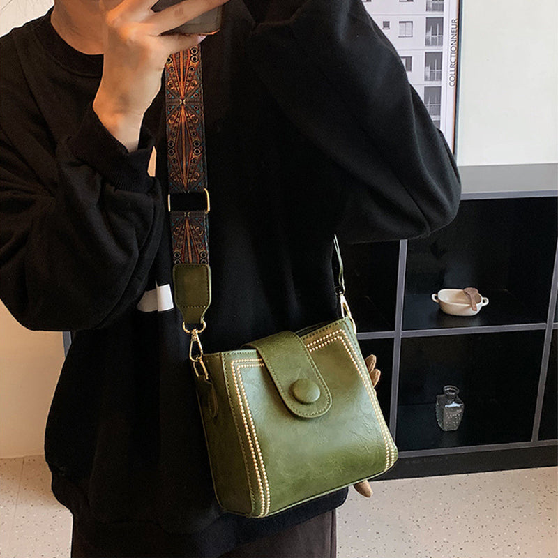 Marguerite - Retro Soft PU Square Bag for Women