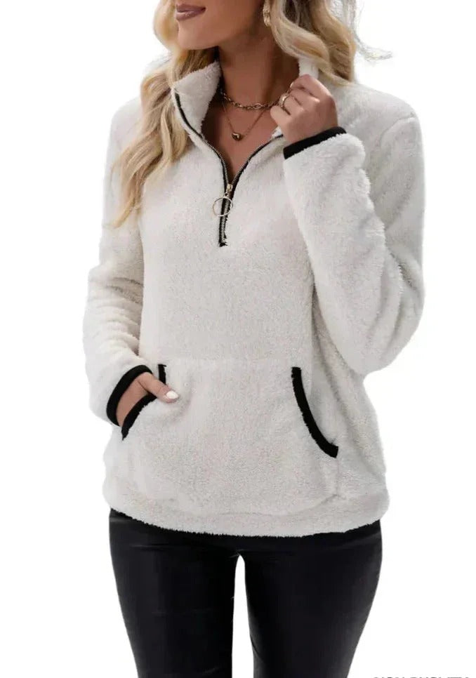 Bénédicte - Soft and Comfortable Sherpa Sweater