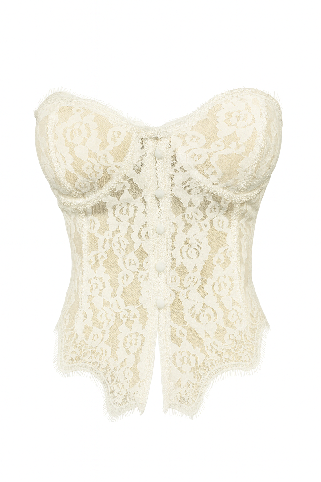 Corsetería crema