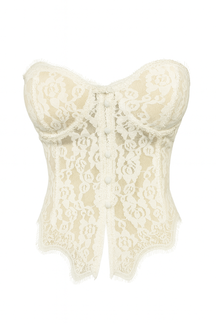 Corsetería crema