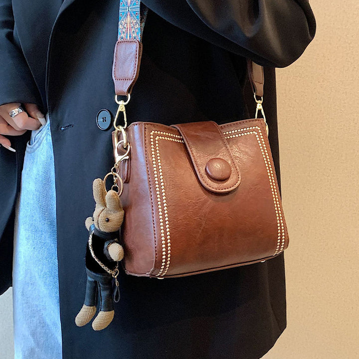 Marguerite - Retro Soft PU Square Bag for Women