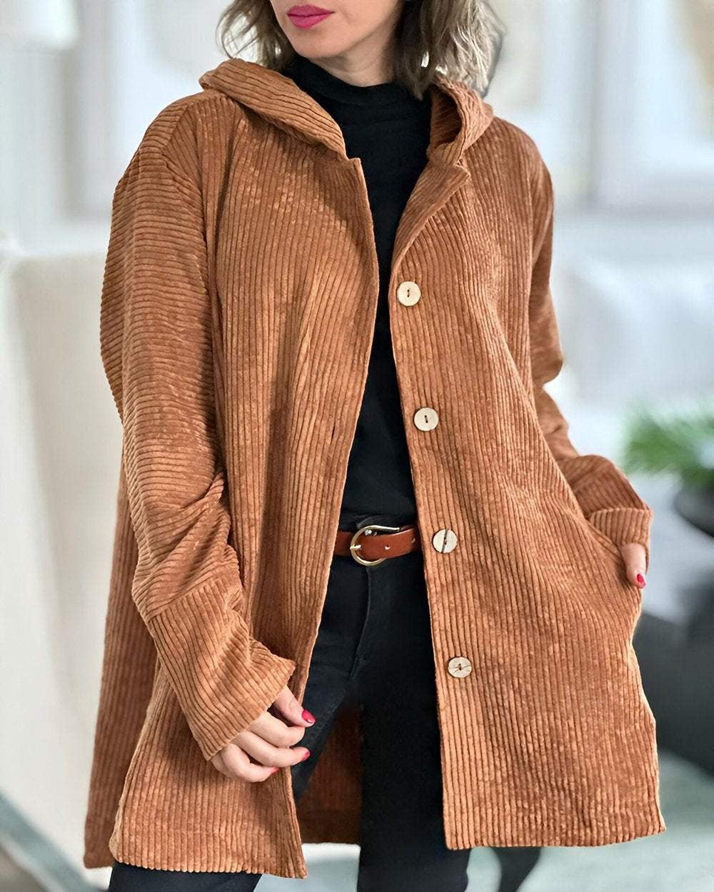 Eleanor™ | Cozy Hooded Everyday Jacket