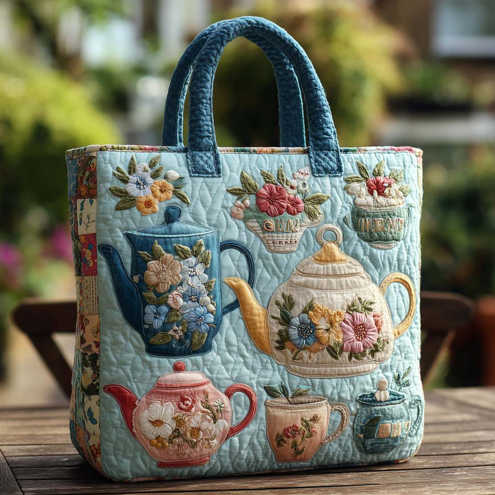 Gwenavella - Artistic Bag with 3D Floral Pattern