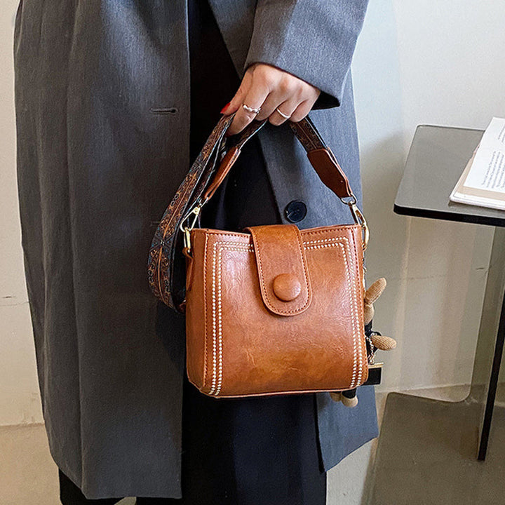 Marguerite - Retro Soft PU Square Bag for Women