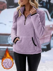 Bénédicte - Soft and Comfortable Sherpa Sweater