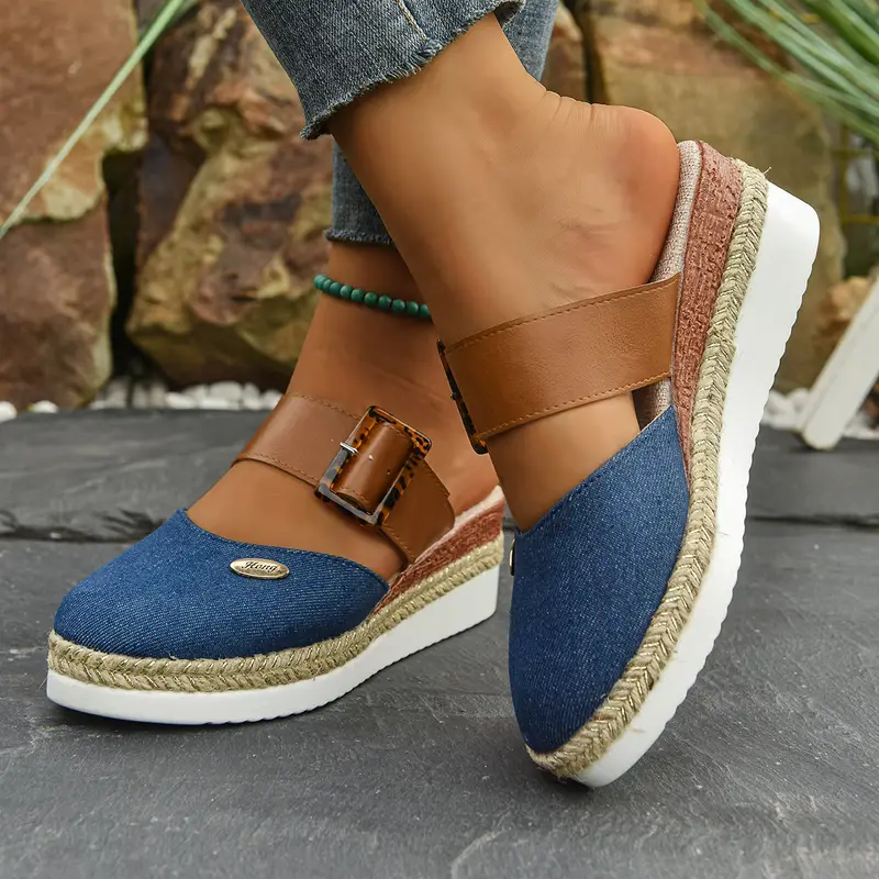 Lioraelle - Orthopedic Sandals with Platform, Ventilated and Casual