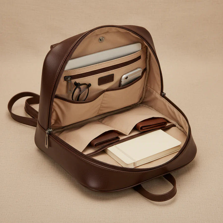 Luciana Leather Backpack
