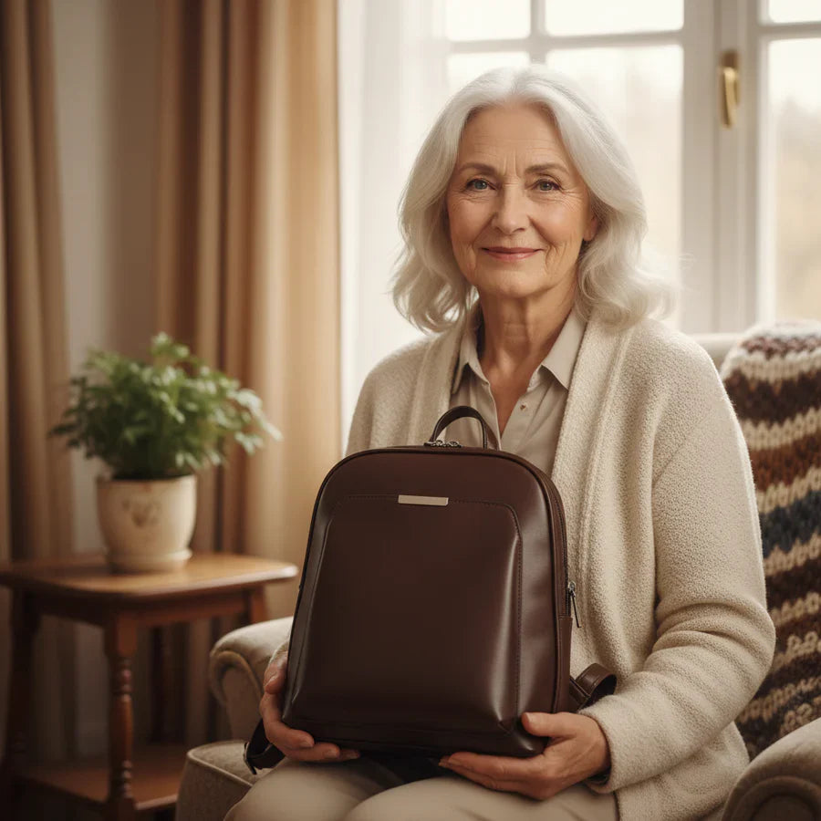 Luciana Leather Backpack