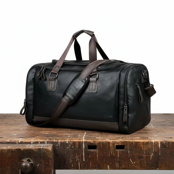 Montclair Leather Weekend Bag