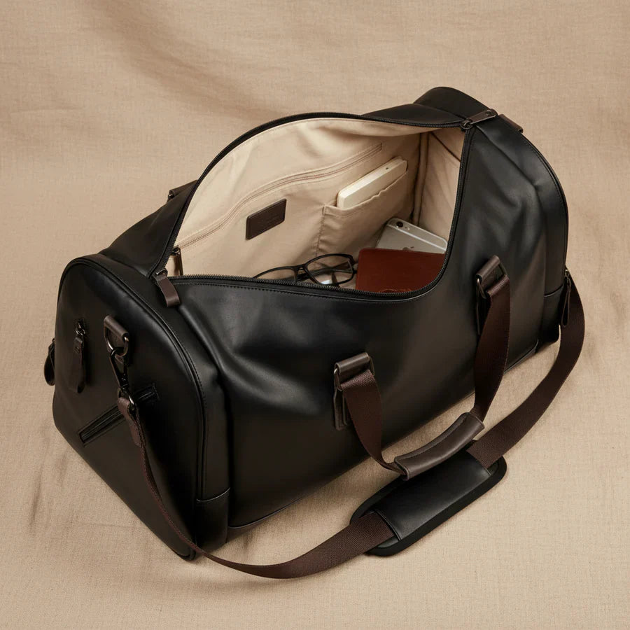 Montclair Leather Weekend Bag