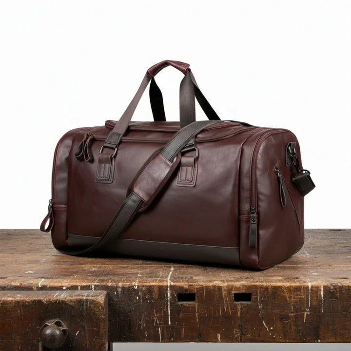 Montclair Leather Weekend Bag