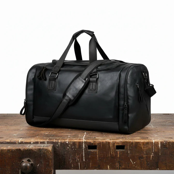Montclair Leather Weekend Bag