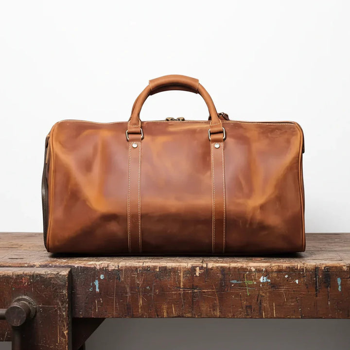 Livia Luxe Leather Travel Bag