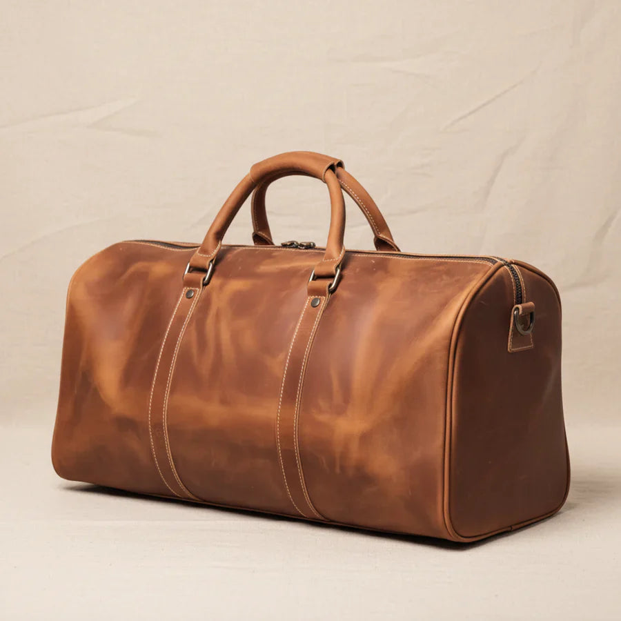 Livia Luxe Leather Travel Bag