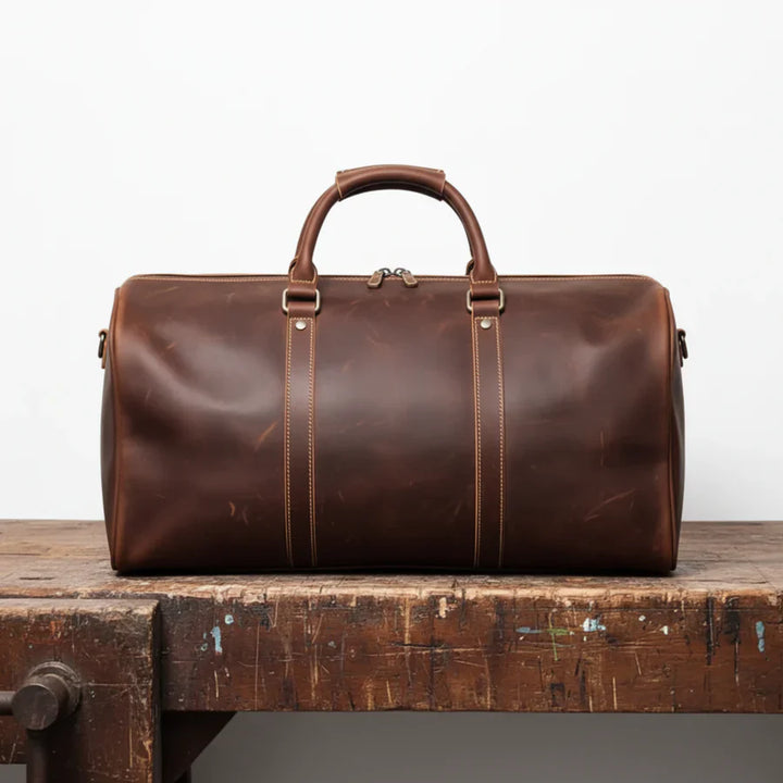 Livia Luxe Leather Travel Bag