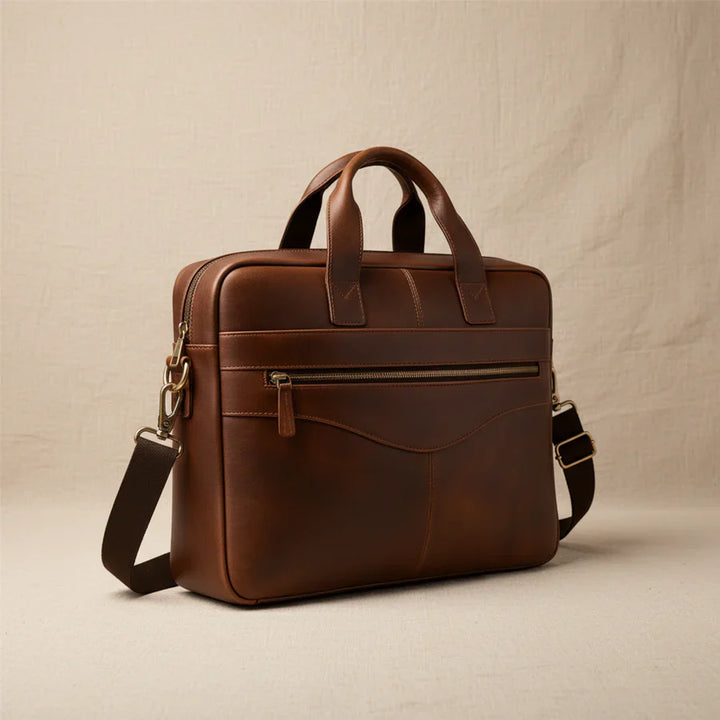 Tony Leather Akte Bag