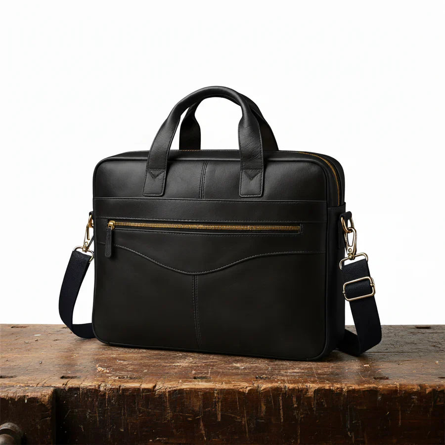 Tony Leather Akte Bag