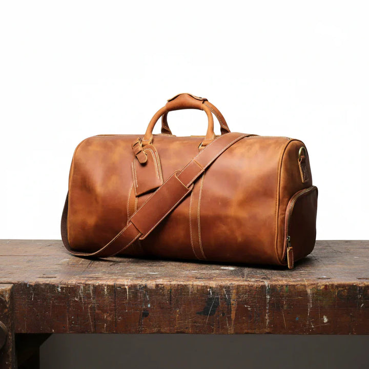 Antonella Leather Travel Bag
