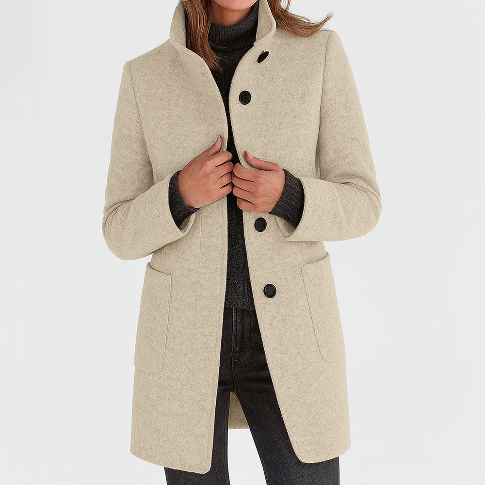 CLASSWOOL™ | Abrigo de lana clásico