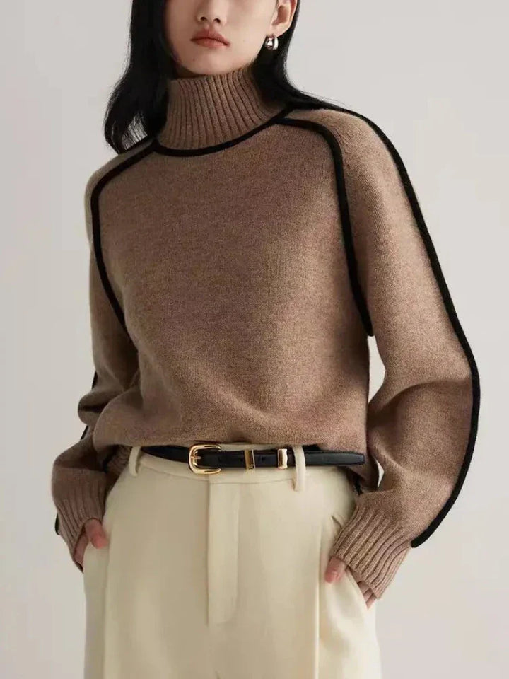 Corwynn London | Signature Cashmere Contrast Jumper