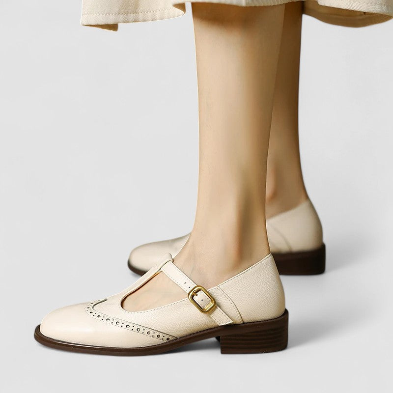 Seliora - Women's Orthopedic Mary Jane Shoes with Adjustable Buckle