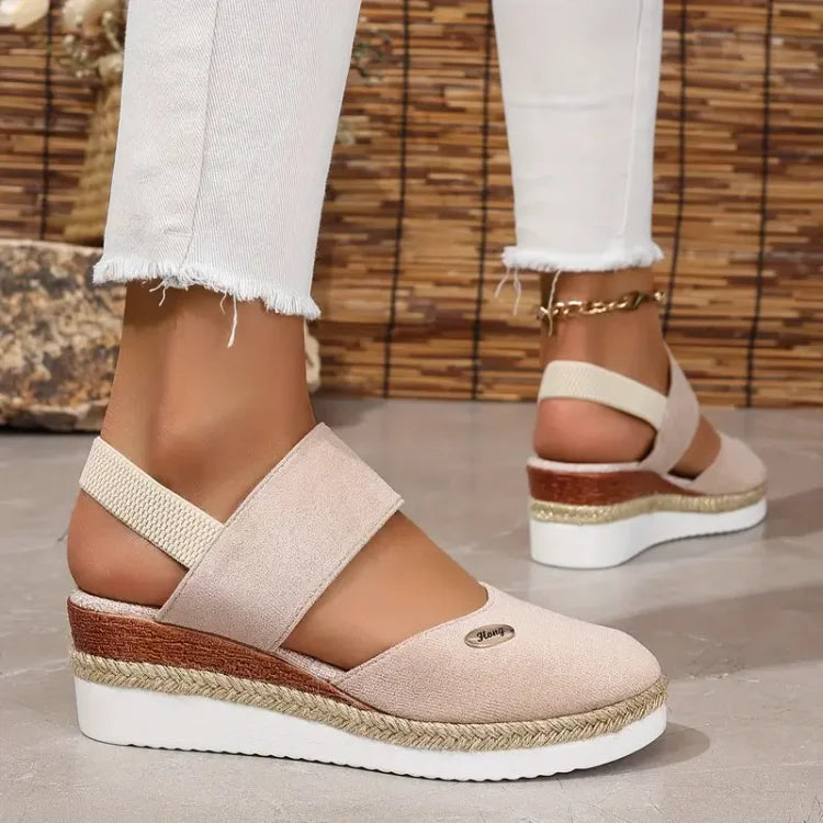 Lioraelle - Orthopedic Sandals with Platform, Ventilated and Casual