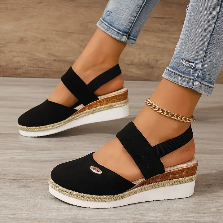 Lioraelle - Orthopedic Sandals with Platform, Ventilated and Casual