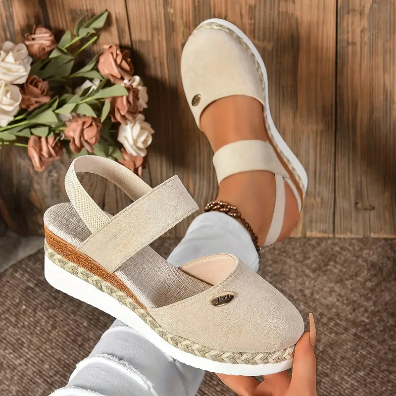 Lioraelle - Orthopedic Sandals with Platform, Ventilated and Casual