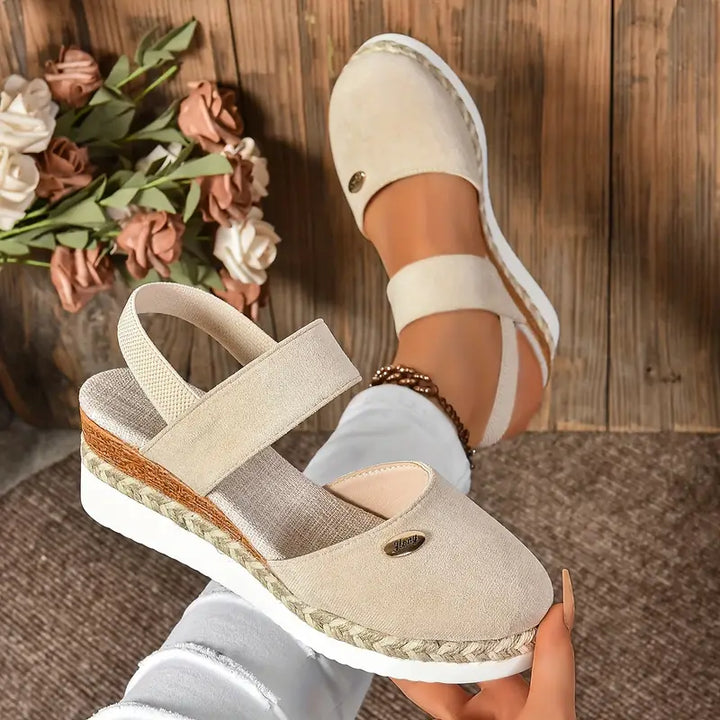 Lioraelle - Orthopedic Sandals with Platform, Ventilated and Casual