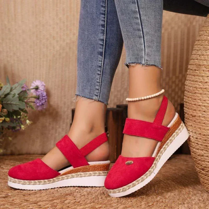 Lioraelle - Orthopedic Sandals with Platform, Ventilated and Casual