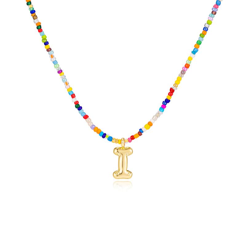MACY™ - Colourful Bubble Letter Necklace
