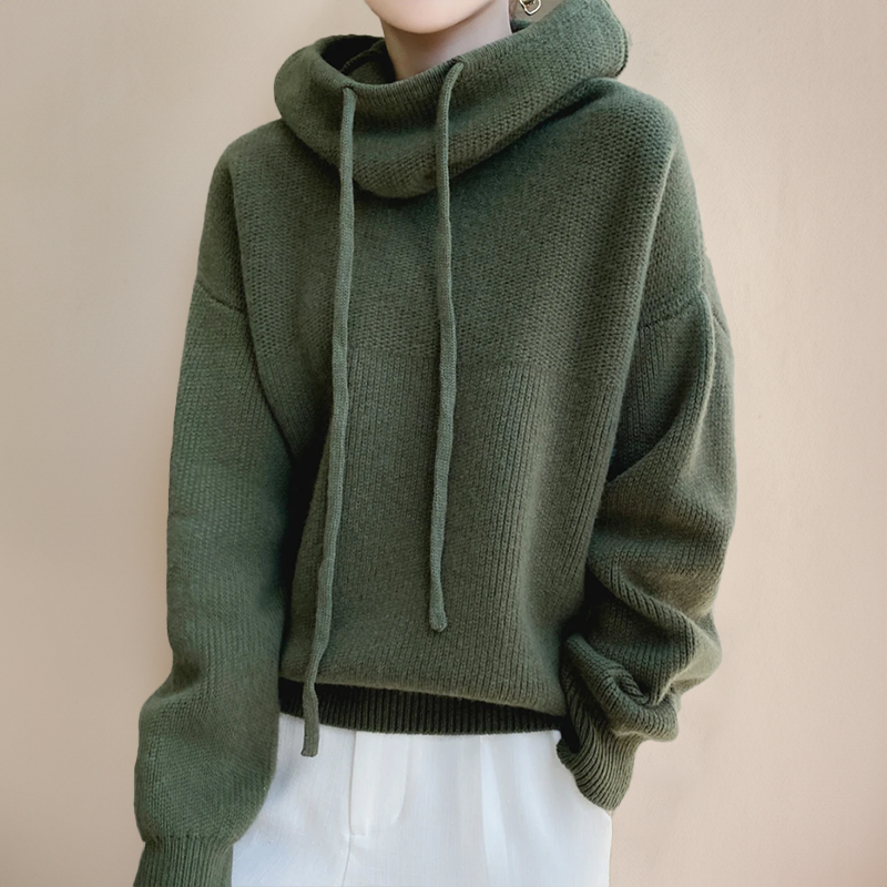 Aurore - Merino wool turtleneck sweater