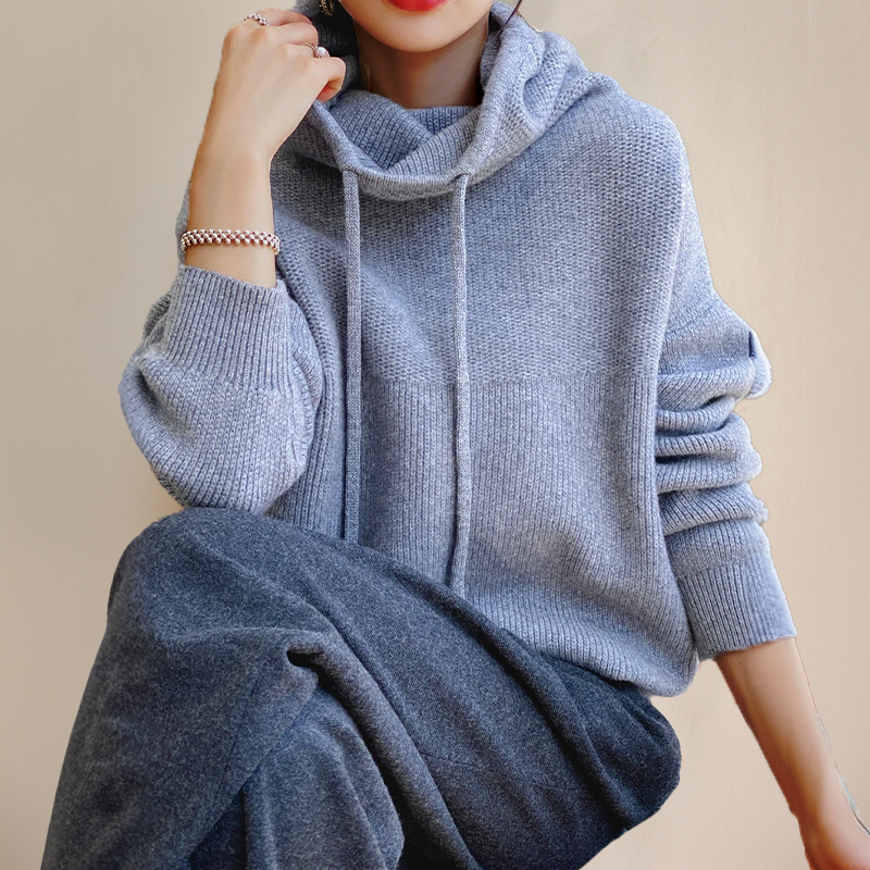 Aurore - Merino wool turtleneck sweater