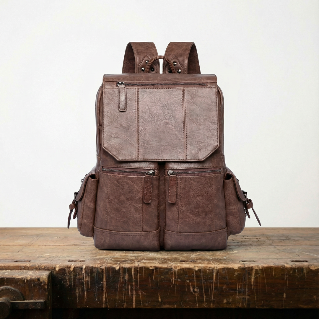 Eva Premium Leather Backpack
