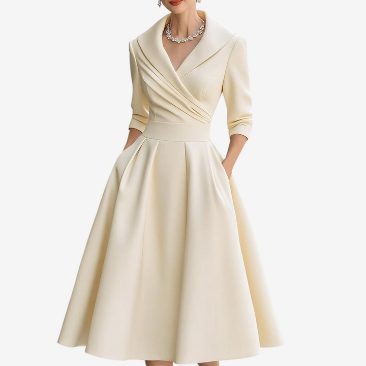 Begoña™ Vestido Midi Vintage